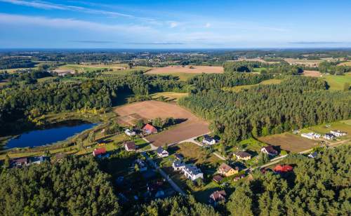 Działka budowlana w otoczeniu lasów na Kaszubach