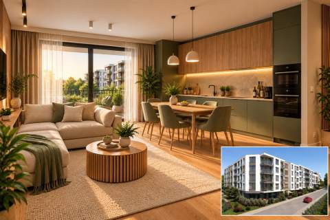 69,12 m2 NOWY APARTAMENT przy Kieleckim Zalewie