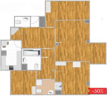 4 pokoje, 116m2, opcja BIURO- Grzybowska 2/Centrum