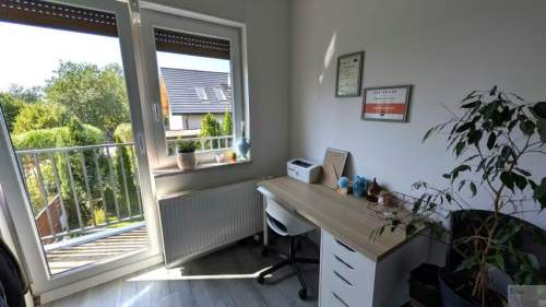 Przytulny dom szeregowy 120m2 z garażem, blisko lasu Repty Sląskie
