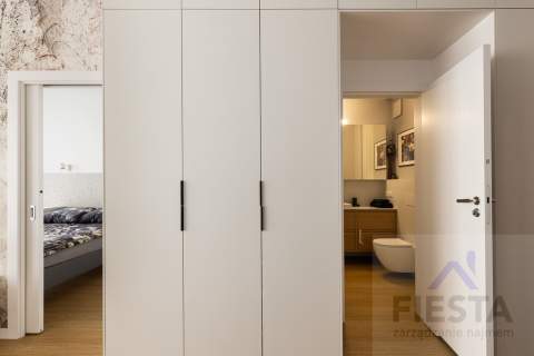 Nowy apartament 2 pokoje ul. Chmielna garaż