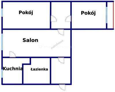 Na sprzedaż 3 pokojowe mieszkanie na Górnej