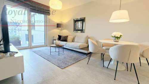Nowoczesny, komfortowy 3 pok. z tarasem apartament.