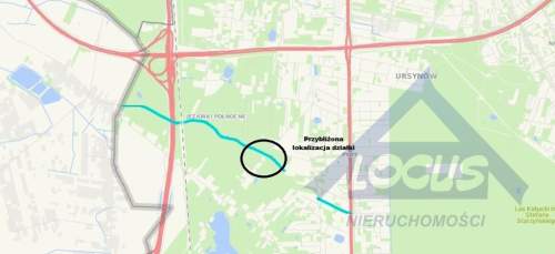 Sprzedam działkę Warszawa Ursynów Pyry