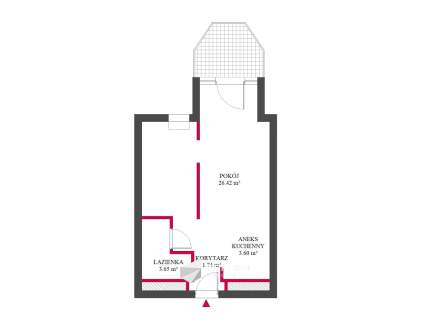 2 pokoje 35,39m2 Wilda Kosińskiego Inwestycja