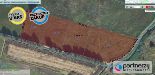 4 Działki pod składy/magazyny. Od 3000m2 do 5665m2