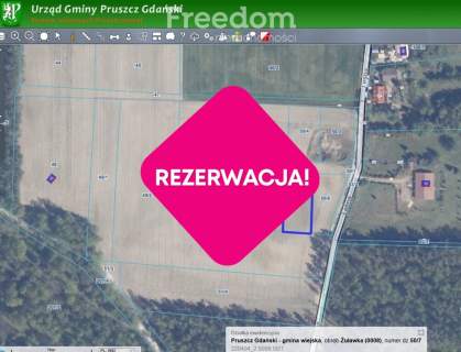 Działka budowlana z usługami blisko lasu