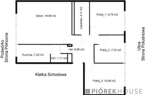 4-pokojowe mieszkanie na Pradze-Południe