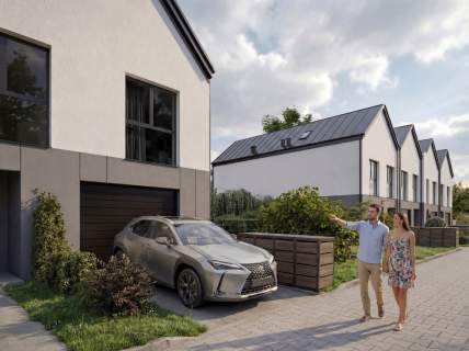 Komfortowy segment- okna HS, 41m2 salon poddasze do aranżacji