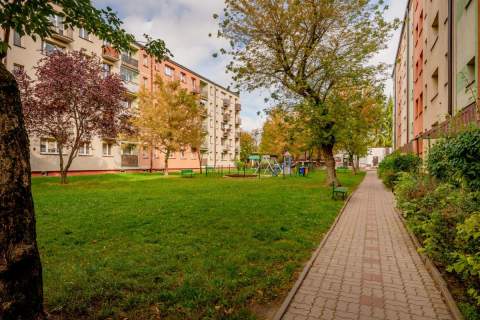  43,5 m 2 sypialnie Balkon Po remoncie