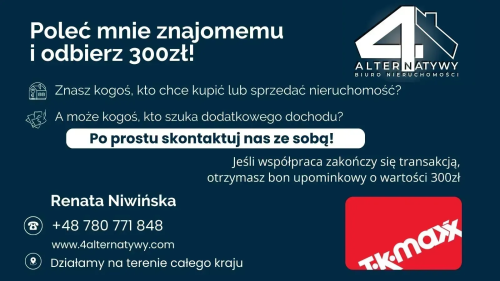 3 pokoje wśród zieleni - cisza blisko miasta