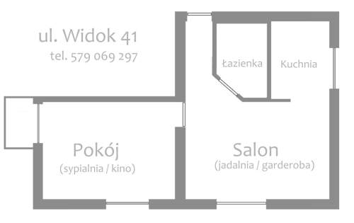 Lux apartament przy parku nad Wisłą - 2 duże pokoje 50m