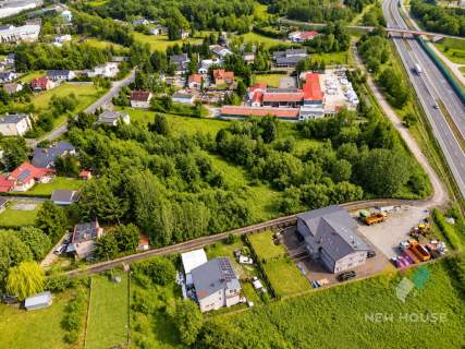 Działka inwestycyjna, S7, MPZP, media 3484 m2