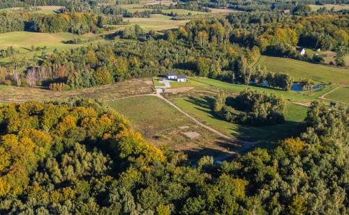 Działka 2650 m z rozpoczętą budową Częstocin