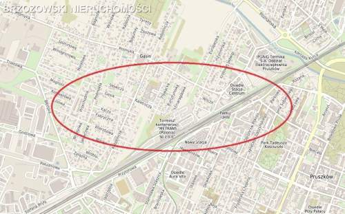 Pruszków 3360 m2, MPZP mieszkaniowa usługowa