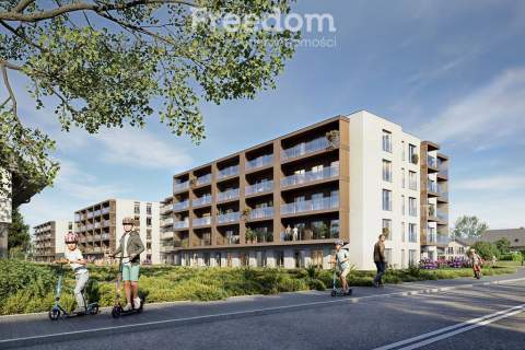 Nowoczesne mieszkanie 2-pokojowe z balkonem 49,55 m Błonie