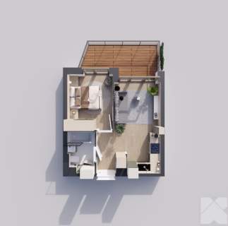Sunrise Park Mieszkanie nr 2.10 2 pokoje 29,02 m2 balkon
