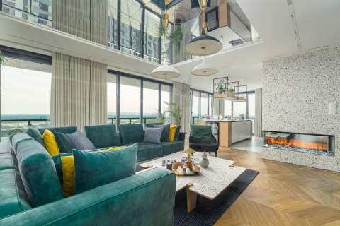 PENTHOUSE 124 M OSTATNIE PIĘTRO PANORAMA SZCZECINA