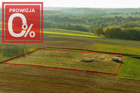 Działka 54 ary z fundamentami domu i projektami - Łęki Dolne...