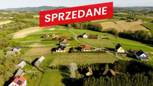 Działka budowlana Lichwin - gm. Pleśna 