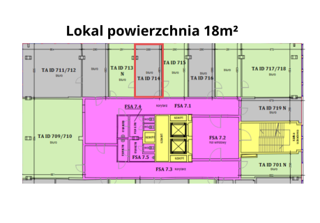 Małe biuro dla freelancera / małego zespołu 25 m I TEOPARK