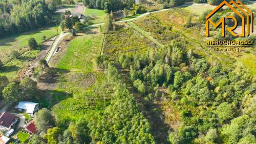 Działka budowlana 0,1376 m Pogórska Wola, gmina