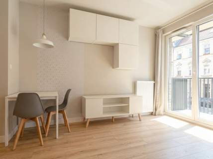 Kawalerka 26 m2, balkon - Kręta 23, Nadodrze