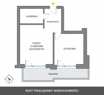 2-POKOJOWY APARTAMENT 300 M OD MORZA