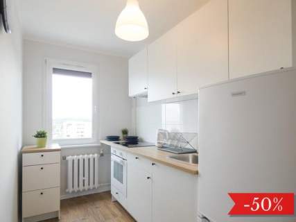 Rozkładowe 3 pokoje z balkonem, 56 m2 - Łużycka 69