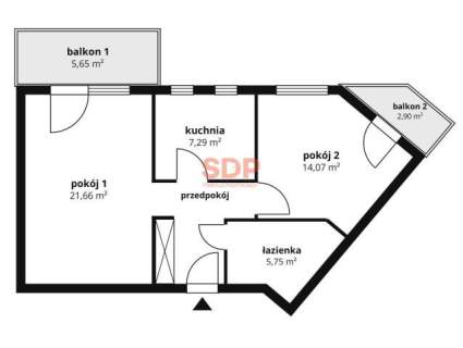 Wysoki standard Smart Home 2 balkony Garaż