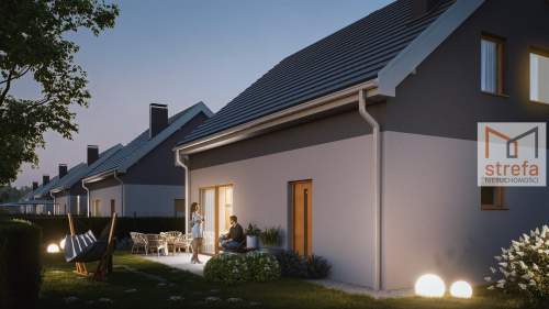 Dom Nr 7 Wolnostojący z garażem w bryle
