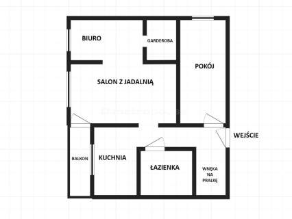 Ładne mieszkanie z balkonem w niskim bloku z klimą