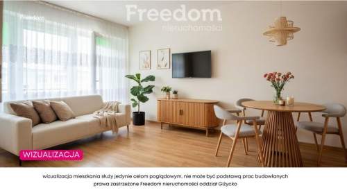 Giżycko 36,40 m 2 pokoje blisko jeziora