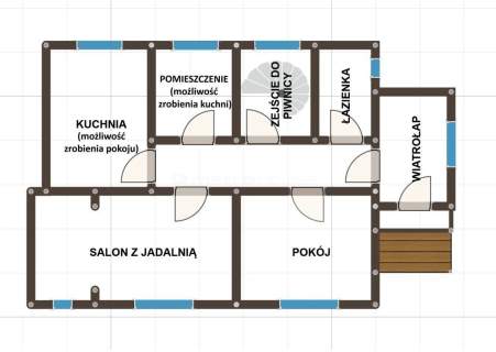 Parter 85 m - Działka 611 m - wśród zieleni