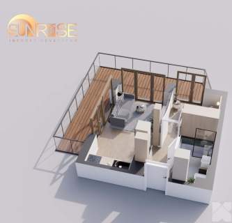 Sunrise Park Mieszkanie nr 2.7 2 pokoje 32,56 m2 balkon