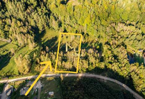 Działka nad jeziorem na Kaszubach - Huta Dolna