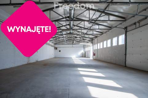 Hala/magazyn na wynajem o pow. 488,18 m2-Radom