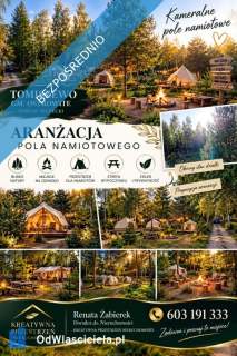 DZIAŁKA REKREACYJNA TUŻ PRZY JEZIORZE TOMISZEWO