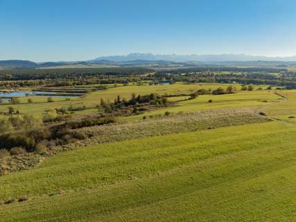 Działka budowlana w Łopusznej z widokiem na Tatry