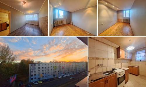 Centrum Sosnowca 3 pokoje - 48 m2 do remontu
