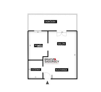 36,5m2, Prandoty, ogródek, garaż, Śródmieście