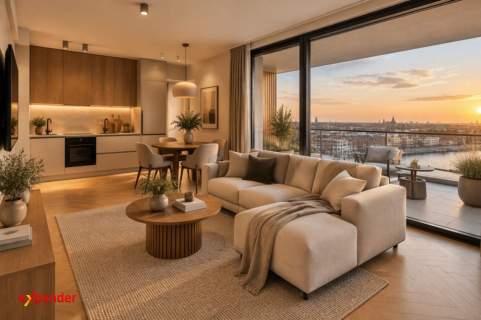 Apartament premium 4 pokoje 100 m od Motławy Młode Miasto