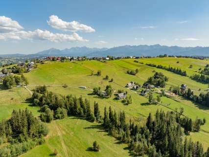 Sierockie - działka 5901m2 - WZtka 4 domy