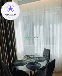 Salon z aneksem i 2 pokoje, balkon, garaż
