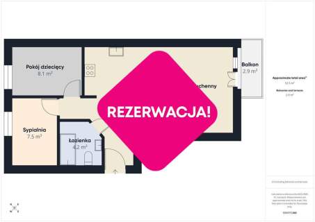 3 pokoje w spokojnej okolicy Blisko Pruszcza