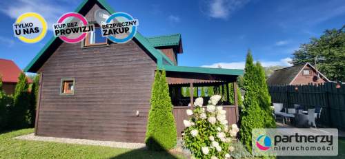 Domek nad jeziorem Żarnowieckim