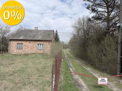 działka z domem do remontu Lasek gm. Celestynów