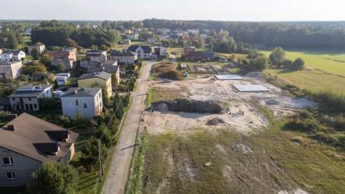 Działka budowlana Strzebiń 548m2 Woda kanalizacja