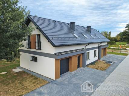 Gotowy nowy dom, 5 pokoi, garaż, działka 4 ar