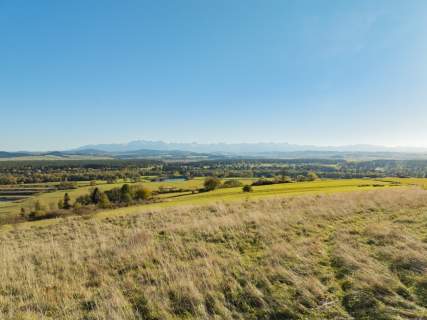Działka budowlana w Łopusznej z widokiem na Tatry